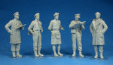MiniArt Military Models 1/35 British Officers (5) Kit