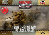 First To Fight 1/72 WWII Bofors 40mm Anti-Aircraft Gun Kit