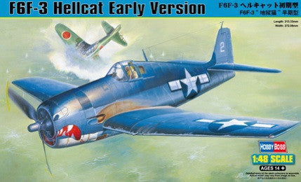 Hobby Boss Aircraft  1/48 F6F-3 Hellcat Early Kit