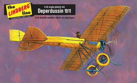 Lindberg Model Aircraft 1/48 1911 Deperdussin Monoplane Kit