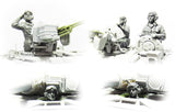 Meng Military Models 1/35 Russian Armed Forces Tank Crew Figure Set (5 Figures) Kit