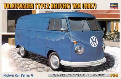 Hasegawa Model Cars 1/24 1967 VW Type 2 Van Kit