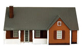 Imex HO Perma-Scene New England Ranch House - Assembled