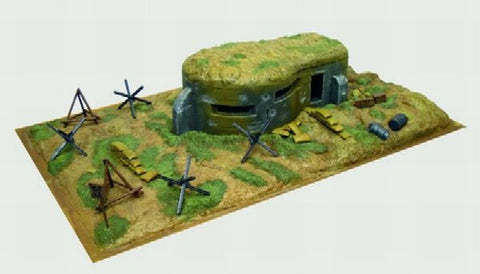 Italeri Military 1/72 WWII Bunker w/Access Kit