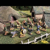 Wargames Atlantix 28mm Blood Oaths Dark Age Irish Warriors w/Weapons (40)