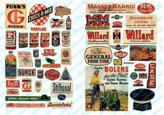 JL Innovative Design N 1940-50's Farm, Feed/Seed Posters/Signs (54)