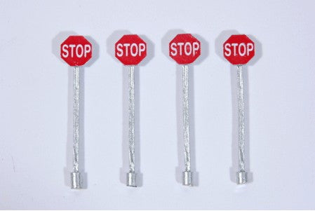 JL Innovative Design HO Custom Stop Sign Red (4)