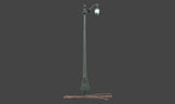 Woodland Scenics N Just Plug: Arched Cast Iron-Type Street Lights (3)