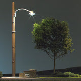 Woodland Scenics N Just Plug: Wooden-Type Pole Street Lights (3)