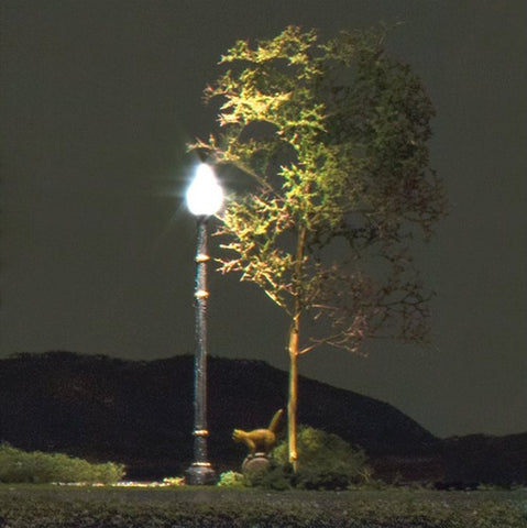 Woodland Scenics O Building Lamp Post Street Lights (2) Kit