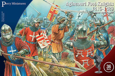 Perry Miniatures 28mm Agincourt Foot Knights 1415-1429 (36)