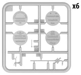 MiniArt Military 1/35 WWII German 200L Fuel Drum Set (12) Kit