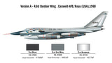 Italeri Aircraft 1/72 B58 Hustler Supersonic Strategic Bomber (Re-Issue) Kit