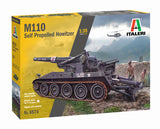 Italeri Military 1/35 M110 Self Propelled Howitzer Gun Kit