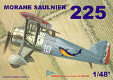 Mach-2 Aircraft 1/48 Morane Saulnier 225 BiPlane Fighter Kit