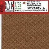 Meister Chronicle Decals 1/35 WWII US Camouflage Schema Frog Skin A