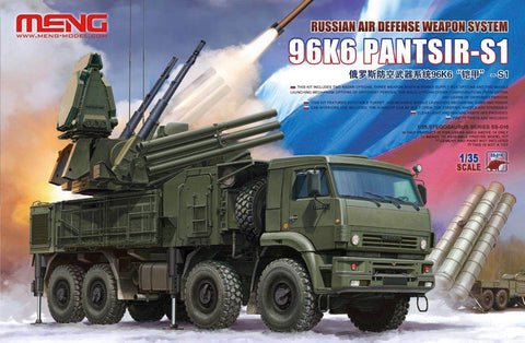 Meng Military 1/35 96k6 Pantsir-S1 Russian Air defense Weapon System (New Tool) Kitir
