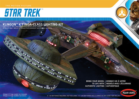 Polar Lights Sci-Fi 1/350 Star Trek Klingon K't'inga Lighting Kit
