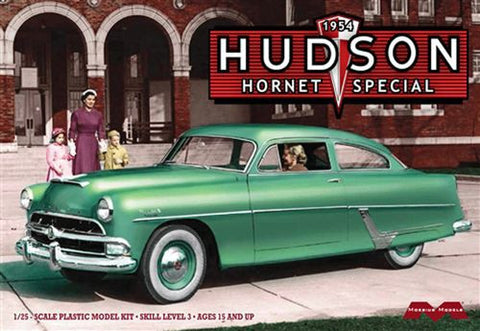 Moebius Model Cars 1/25 1954 Hudson Hornet Special Car Kit