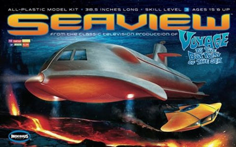 Moebius Sci-Fi 1/128 Voyage to the Bottom of the Sea: Seaview 4-Window Submarine TV Version Kit
