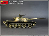 MiniArt Military 1/35 Chinese Type 59 Early Prod Medium Tank (New Tool) Kit