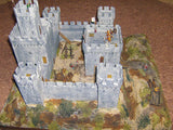 MiniArt Military Models 1/72 XII-XV Century Medieval Castle w/High Towers (Reissue) Kit
