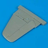 Quickboost Details 1/72 Ju88G Correct Tail Fin for ZVE