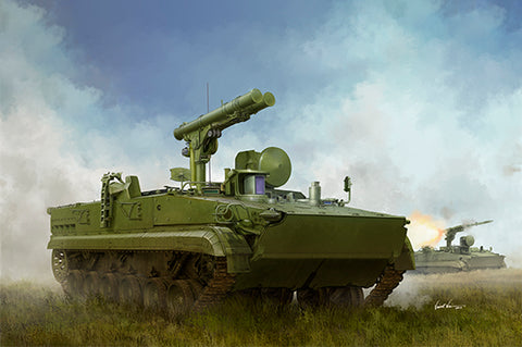 Trumpeter Military 1/35 Russian 9P157-2 Khrizantema-S Anti-Tank System (New Variant) Kit