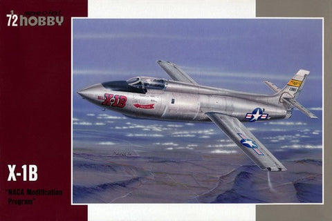 Special Hobby Aircraft 1/72 X1B NACA Modification Program High Speed Reseach USAF Aircraft Kit