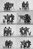 ICM Military Models 1/35 WWI German MG08 MG Team (2) w/Machine Gun, Weapons & Equipment Kit