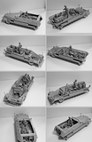 ICM Military Models 1/35 German Command Vehicle Crew 1939-1942 (4) (New Tool) Kit