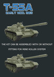 MiniArt Military 1/35 T55A Early Mod 1965 Tank w/Full Interior Kit