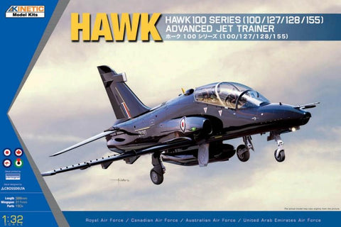 Kinetic Aircraft 1/32 Hawk 100 Series Advanced Jet Trainer Kit