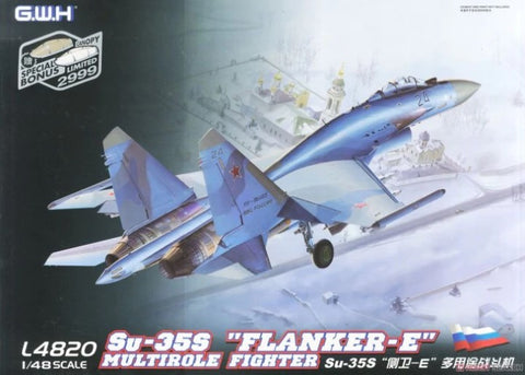 Lion Roar Aircraft 1/48 Su35S Flanker E Multi-Role Fighter (New Tool) Kit