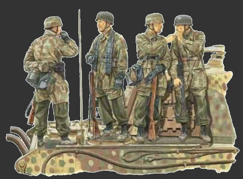 Dragon Military Models 1/35 3rd Fallschirmjager Div Pt2 Ardennes 1944 (4) Kit