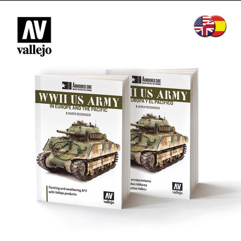 Vallejo Books - WWII US Army in Europe & the Pacific Painting & Weathering AFV Book