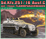 Dragon Military Models 1/35 Sd.Kfz.251/16 Ausf.C Flammpanzerwagen Kit