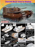 Dragon Military 1/72 Churchill Mk.III “Fitted For Wading” Operation Jubilee, Dieppe France 1942 Kit