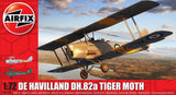 Airfix Aircraft 1/72 DeHavilland Tiger Moth WWII BiPlane Kit