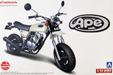 Aoshima Car Models 1/12 Honda Ape 50 Motorcycle Kit