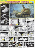 Dragon Military 1/35 SdKfz 138/1 Geschutzwagen 38M Tank w/sIG33/2 Gun Kit
