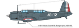 Academy Aircraft 1/48 V-156-B1 (SB2U) Chesapeake WWII Fighter/Bomber Kit