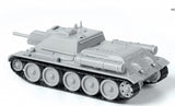 Zvezda Military 1/72 Soviet Su122 Self-Propelled Tank Destroyer Kit