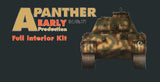 Takom Military 1/35 WWII SdKfz 171 Panther A Early Production German Medium Tank w/Full Interior (New Tool) Kit