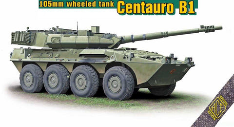 Ace Military 1/72 Centauro B1 105mm Wheeled Tank Destroyer Kit