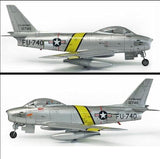 Academy Aircraft 1/72 P47D & F84E Gabreski US Fighter (2) Kits