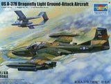 Trumpeter Aircraft 1/48 US A37B Dragonfly Light Ground Attack Aircraft Kit