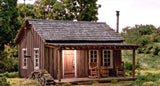 Woodland Scenics N Built-N-Ready Rustic Cabin LED Lighted