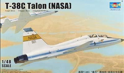 Trumpeter Aircraft 1/48 USAF T38C Talon NASA Jet Trainer Kit