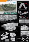 Dragon Military 1/35 M48 (AVLB) Armored Vehicle Launched Bridge Kit